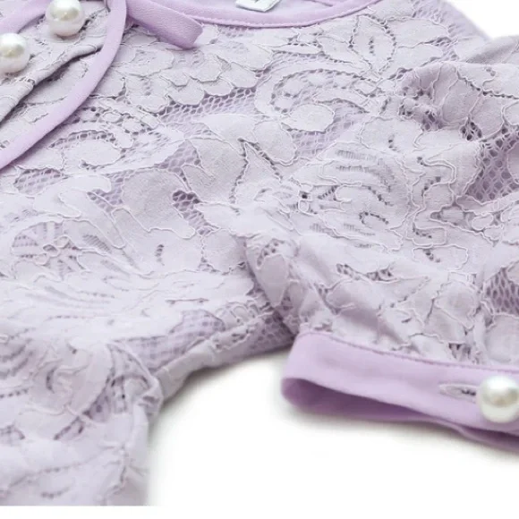 Emily Lace Dress Child Size 11 years ( Fits age 9-11 depending on child)